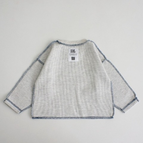 ベビー　長袖Tシャツ（80～100cm・midmile/むくぞー）