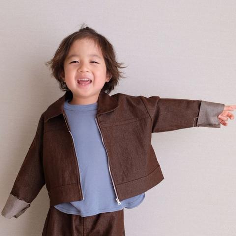 ベビー　ジャケット（80～100cm・midmile/むくぞー）