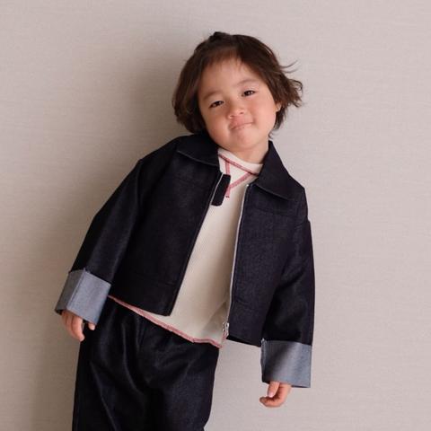 ベビー　ジャケット（80～100cm・midmile/むくぞー）