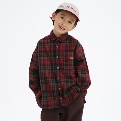 ベビー　シャツ（90・100cm・TOO SUNDAY/とうくん）