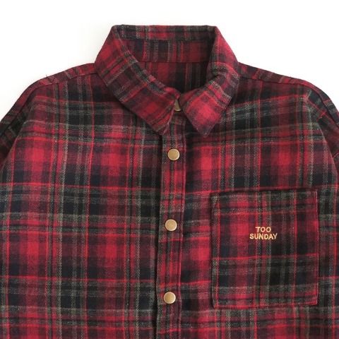 ベビー　シャツ（90・100cm・TOO SUNDAY/とうくん）