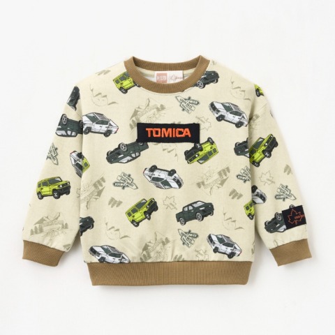 ベビー　プルオーバー（100cm・トミカ×LOGOS DAYS）