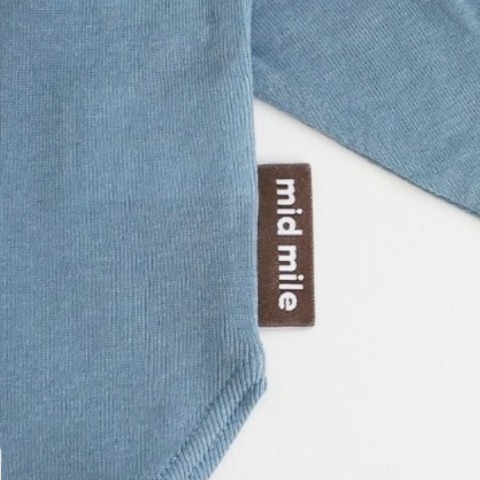 ベビー　長袖Tシャツ（80～100cm・midmile/むくぞー）