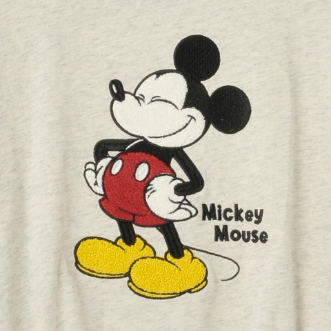ベビー　長袖Tシャツ（90・100cm・Disney/ヘビロテ)