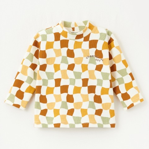 ベビー　長袖カットソー（80～100cm・OP1ST./saki）