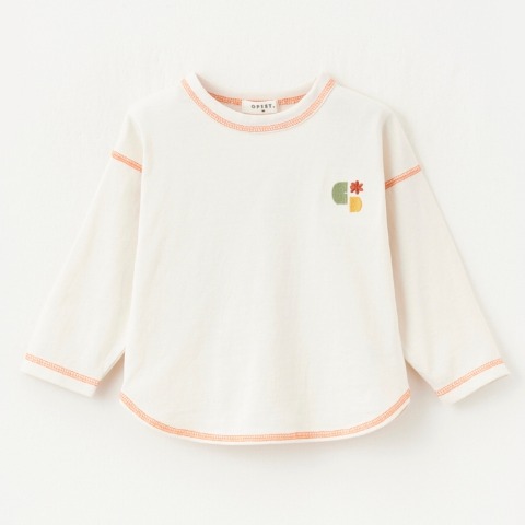 ベビー　長袖Tシャツ（80～100cm・OP1ST./saki）