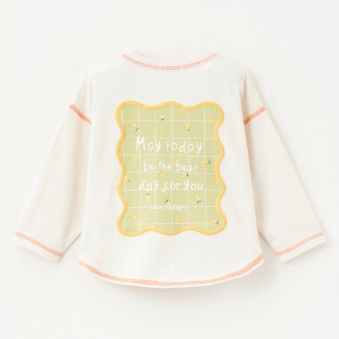 ベビー　長袖Tシャツ（80～100cm・OP1ST./saki）