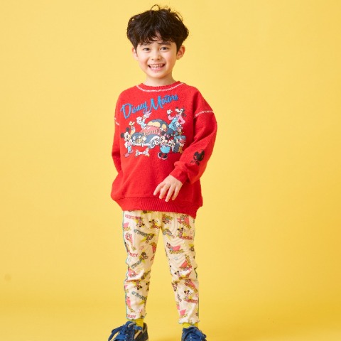 ベビー　トレーナー（90・100cm・LITTC/DISNEY MOTORS COLLECTION）