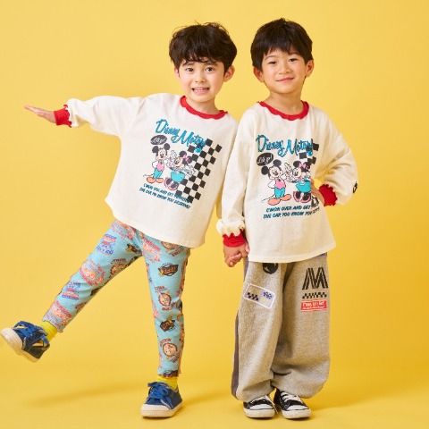 ベビー　Ｔシャツ（90・100cm・LITTC/DISNEY MOTORS COLLECTION）