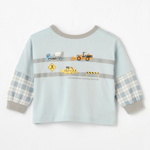 ベビー　長袖Tシャツ（90・100cm・TOMICA/どっちもせいかい）