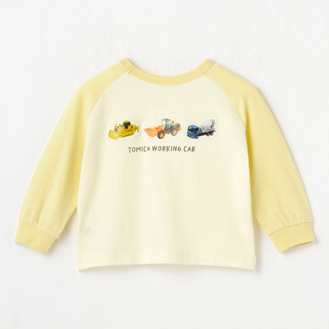 ベビー　長袖Ｔシャツ（90・100cm・TOMICA/どっちもせいかい）