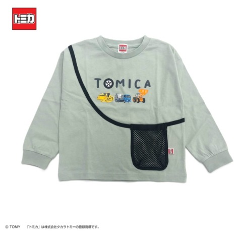 ベビー　長袖Tシャツ（90・100cm・トミカ）