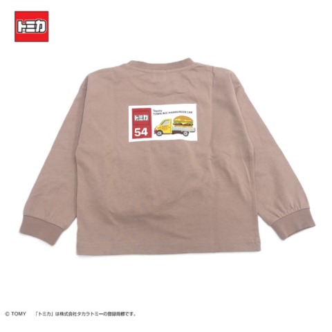 ベビー　長袖Tシャツ（90・100cm・トミカ）