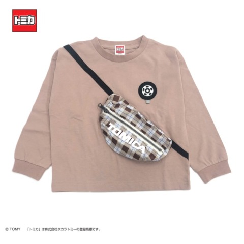 ベビー　長袖Tシャツ（90・100cm・トミカ）