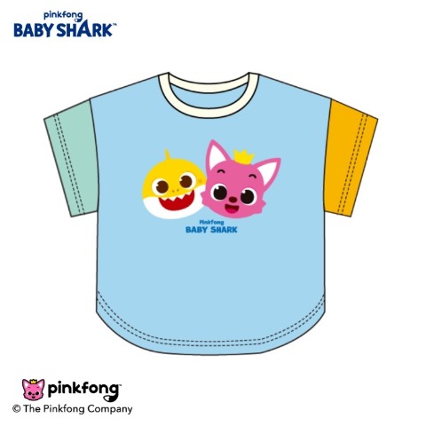 ベビー　半袖Tシャツ（80～100cm・ベイビーシャーク）