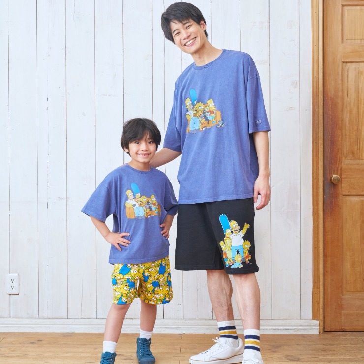 ベビー Tシャツ (90・100cm・LITTC・LINK＠・MINT/シンプソンズ