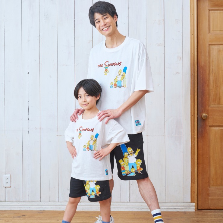 ベビー Tシャツ (90・100cm・LITTC・LINK＠・MINT/シンプソンズ