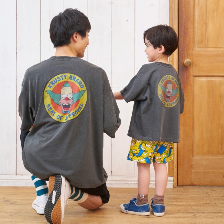 ベビー Tシャツ (90・100cm・LITTC・LINK＠・MINT/シンプソンズ