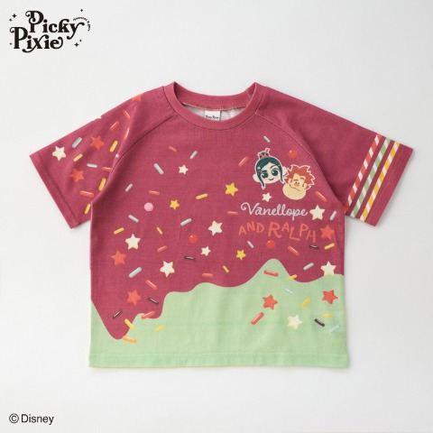 100/ヴァネロペ Tシャツ しまむら シュガーラッシュ - メルカリ