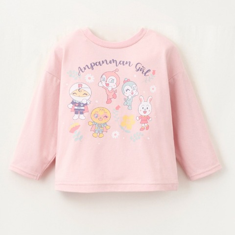 ベビー　長袖Tシャツ（90cm・100cm・アンパンマン）