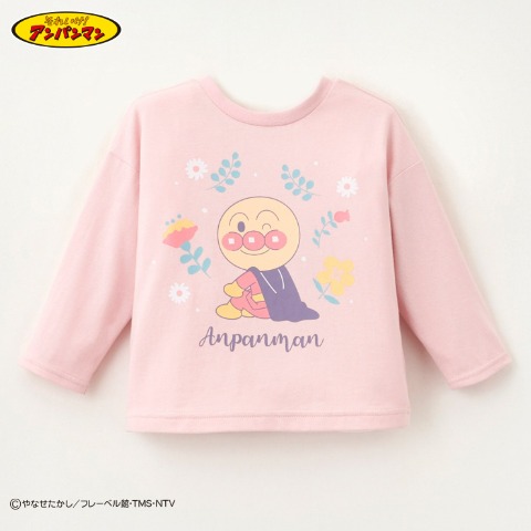 ベビー　長袖Tシャツ（90cm・100cm・アンパンマン）