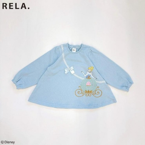 ベビー　長袖Ｔシャツ（90・100cm・RELA./Disney）