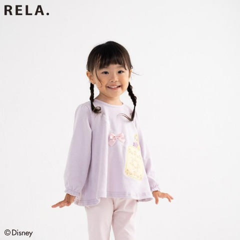 ベビー　長袖Ｔシャツ（90・100cm・RELA./Disney）