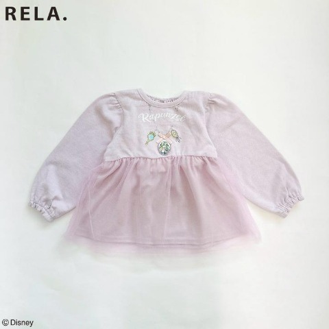 ベビー　長袖チュニック（90・100cm・RELA./Disney）