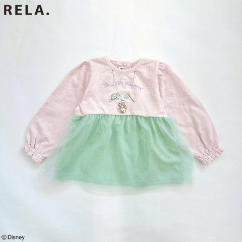 ベビー　長袖チュニック（90・100cm・RELA./Disney）
