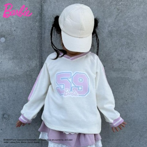 ベビー　トレーナー（90・100cm・Barbie）