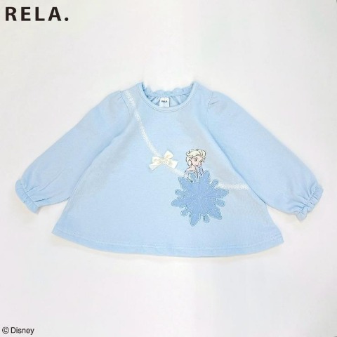 ベビー　長袖Ｔシャツ（90・100cm・RELA./Disney）