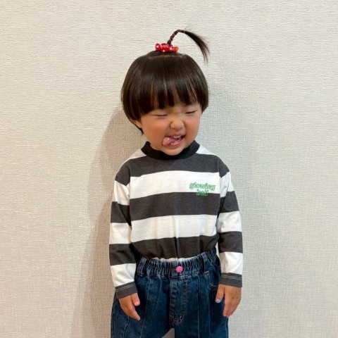 ベビー　長袖Ｔシャツ（90･100cm・ユウリ）