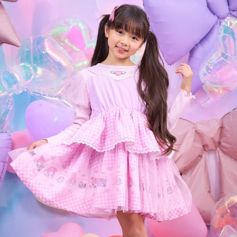 ベビー　ワンピース（90・100cm・LITTC FLAP!）