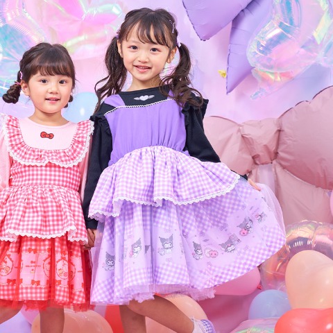 ベビー　ワンピース（90・100cm・LITTC FLAP!）