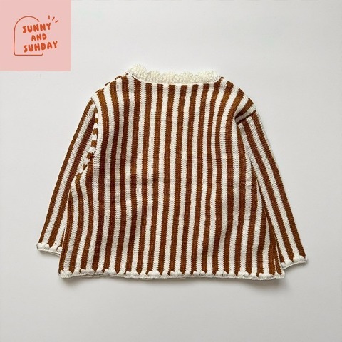 ベビー　ニットカーディガン（80～100cm・suuny and sunday）