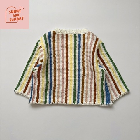 ベビー　ニットカーディガン（80～100cm・suuny and sunday）