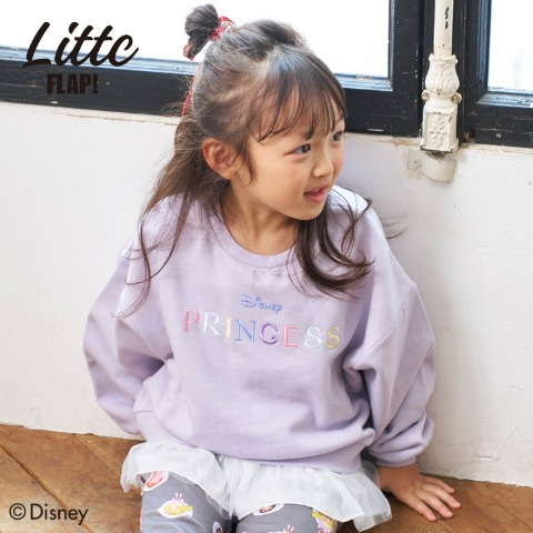 ベビー　裏起毛トレーナー（90cm・100cm・LITTC FLAP!/Disney）