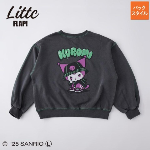 ベビー　裏起毛トレーナー（90cm・100cm・LITTC FLAP!/サンリオキャラクターズ）