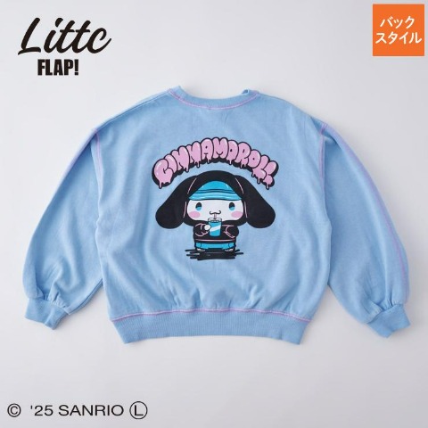 ベビー　裏起毛トレーナー（90cm・100cm・LITTC FLAP!/サンリオキャラクターズ）