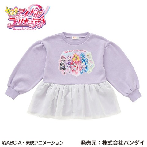 ベビー　トレーナー（100cm・キミとアイドルプリキュア♪）