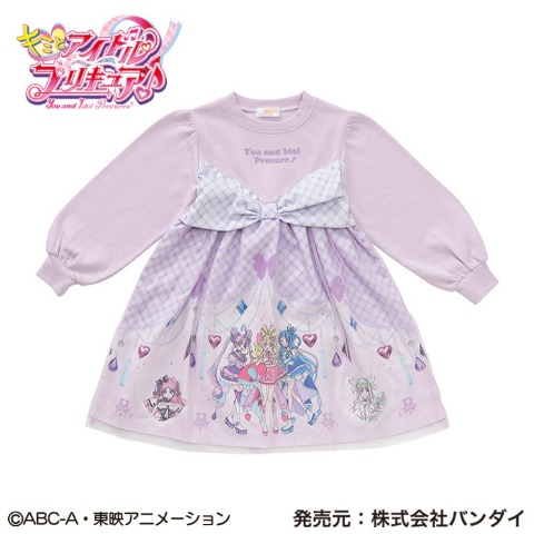 ベビー　ワンピース（100cm・キミとアイドルプリキュア♪）