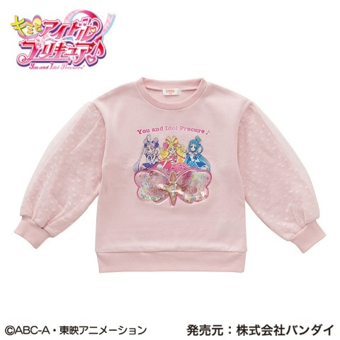 ベビー　トレーナー（100cm・キミとアイドルプリキュア♪）