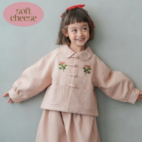 ベビー　ジャケット（90・100cm・softcheese）