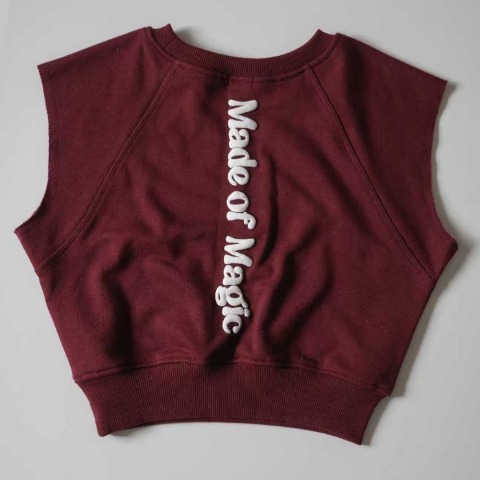 ベビー　裏毛ベスト（90・100cm・Caramelo）