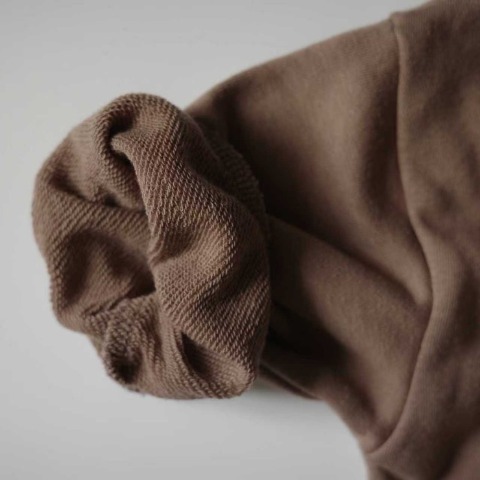 ベビー　裏毛プルオーバー（90・100cm・Caramelo）