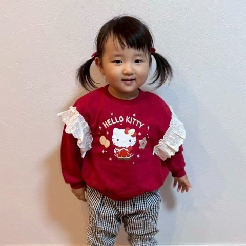 ベビー　プルオーバー（90･100cm・RELA./ハローキティ）