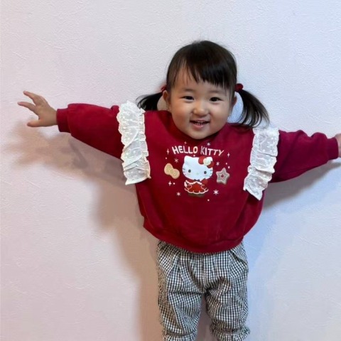 ベビー　プルオーバー（90･100cm・RELA./ハローキティ）