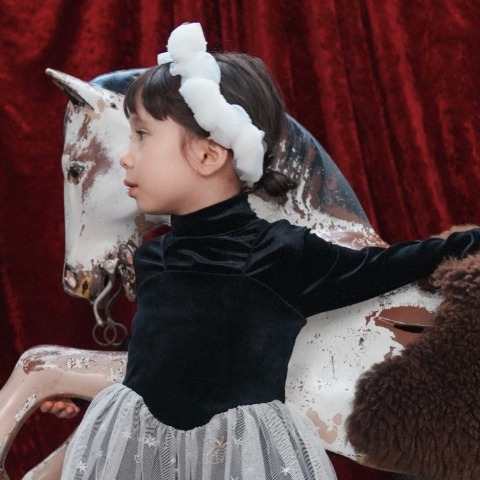 ベビー　ハイネックTシャツ（90・100cm・softchees）