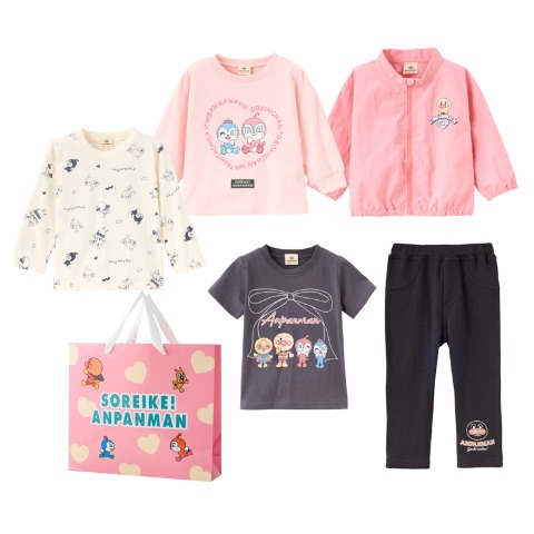 ベビー　福袋　5点セット（90cm・100cm・アンパンマン）