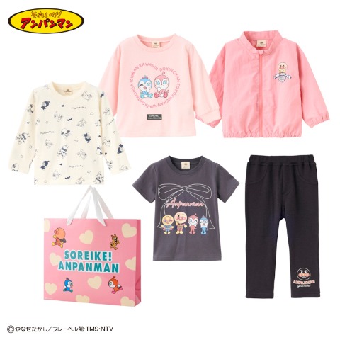 ベビー　福袋　5点セット（90cm・100cm・アンパンマン）